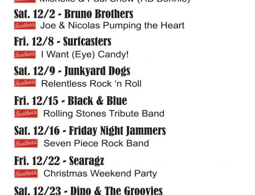 December 2023 Bands and Events
