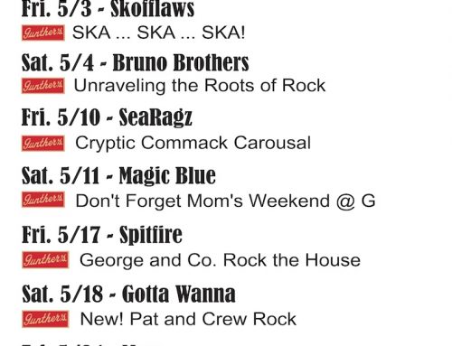 May 2024 Bands and Events @ Gunthers Tap Room, Northport